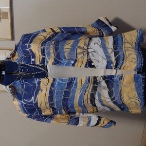 Sheer Lace ALIA Button Down Over Shirt or Light Jacket for Cruisin & Vacation!!